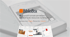 Desktop Screenshot of bibliobox.net
